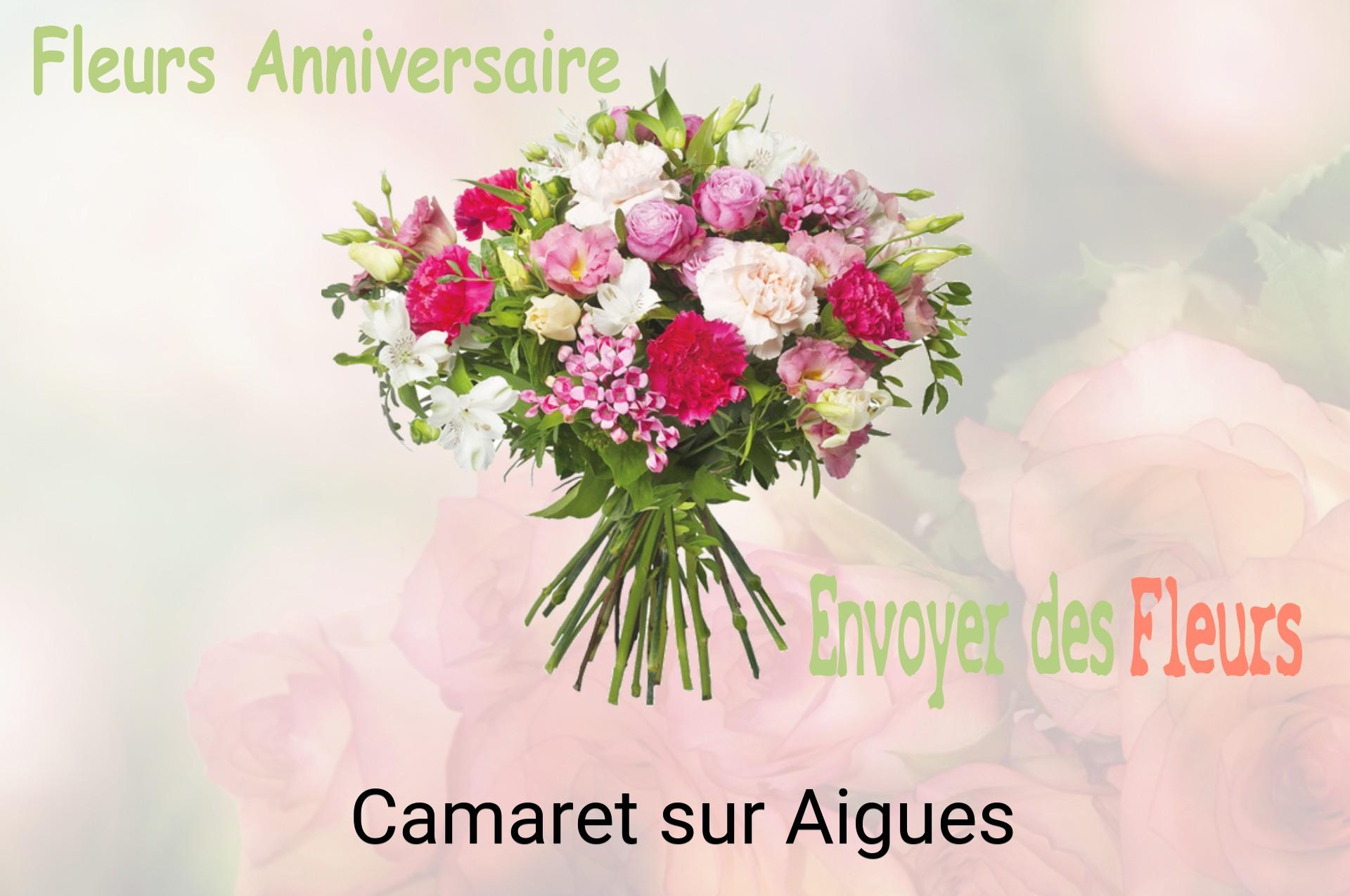 Bouquet de fleurs d’anniversaire livré à Camaret-sur-Aigues