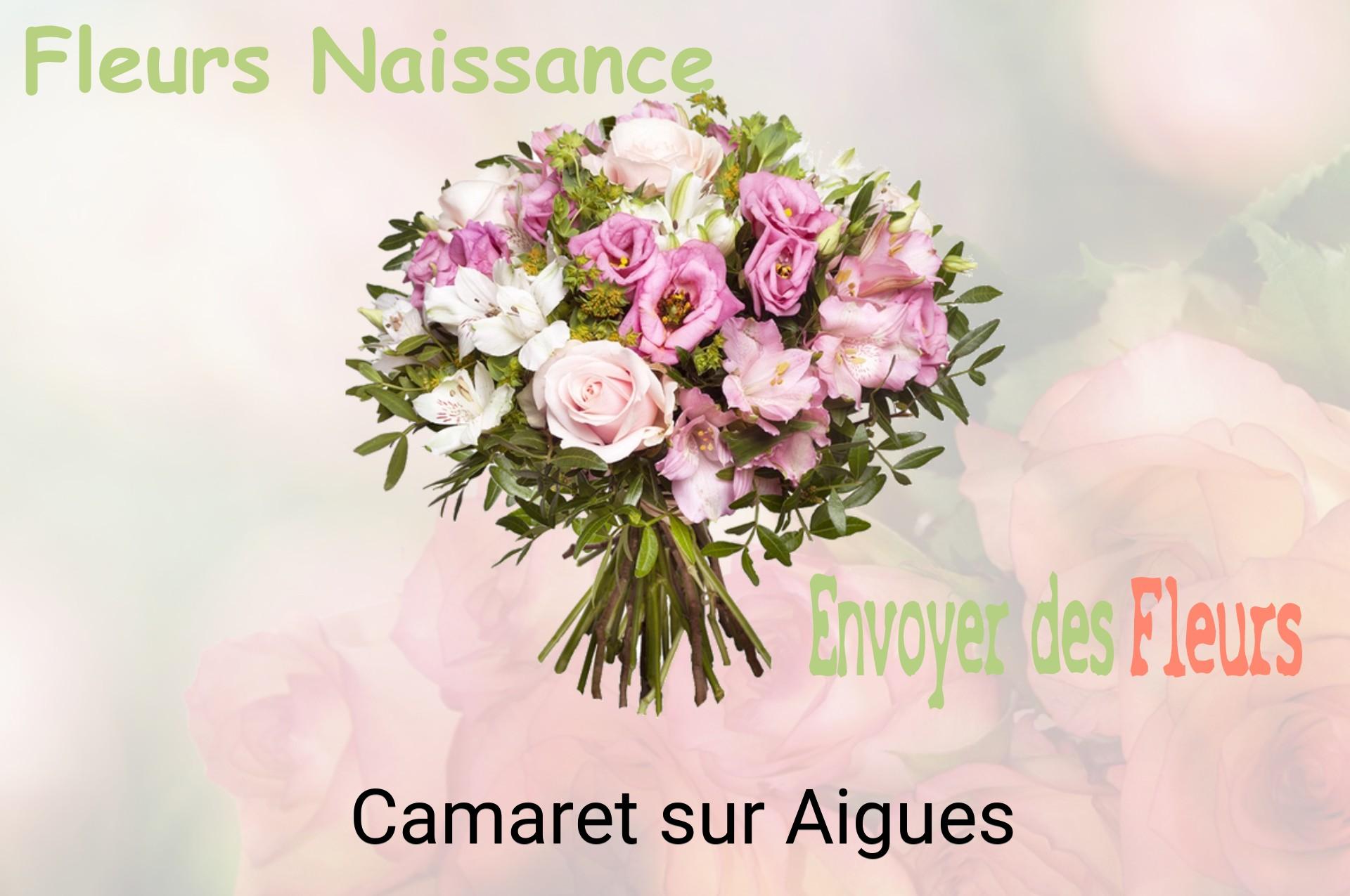 Bouquet de fleurs de naissance livré à Camaret-sur-Aigues